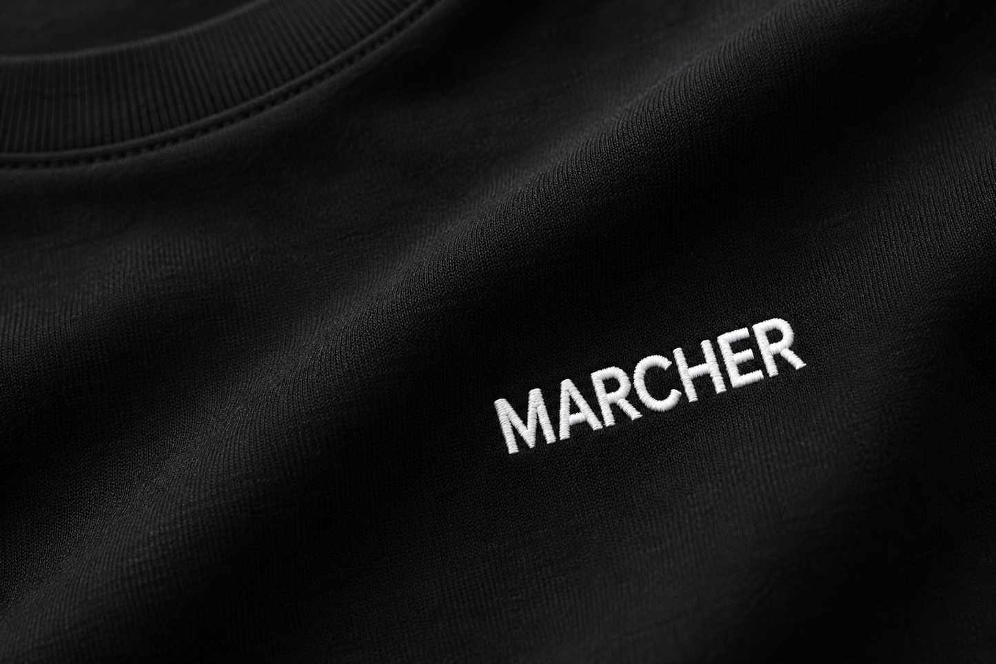 Marcher Kadın Basic Oversize Tişört - Siyah ürün görseli 4