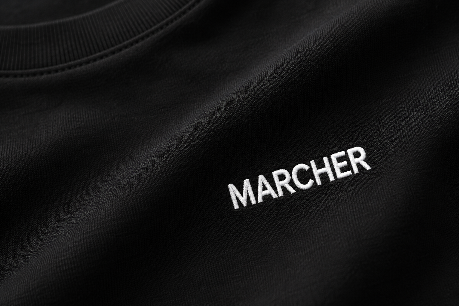 Marcher Kadın Basic Oversize Tişört - Siyah ürün görseli 4