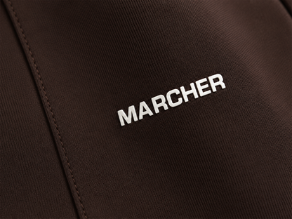 MARCHER Bol Paçalı Tayt - Kahverengi