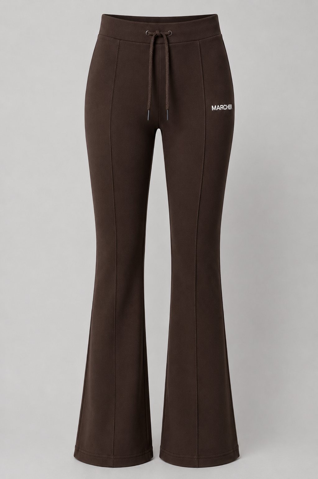 MARCHER Bol Paçalı Tayt - Kahverengi
