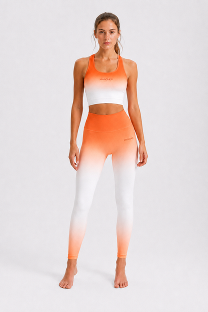 Matcha Collection Mango Crop Top